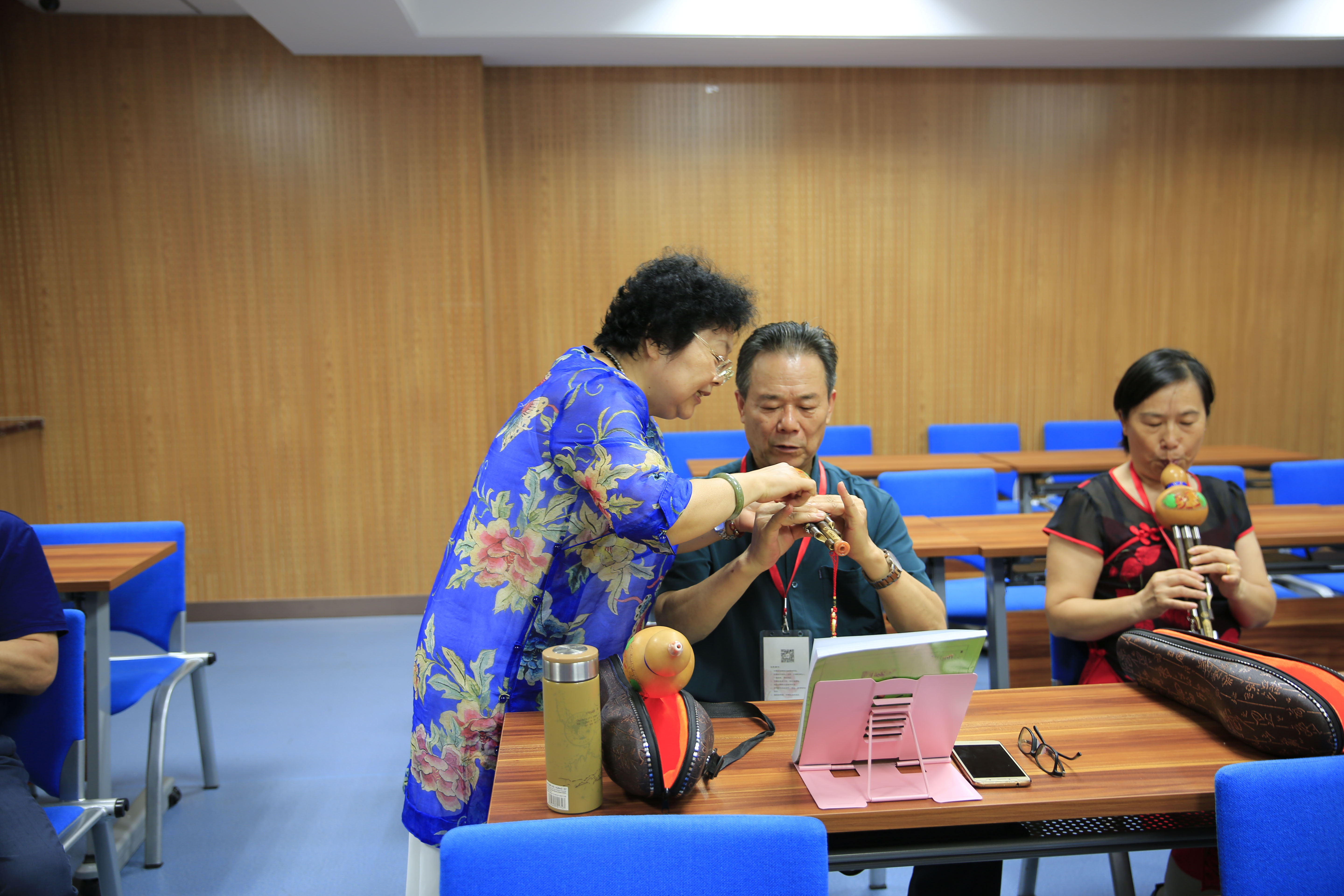 葫芦丝现场教学