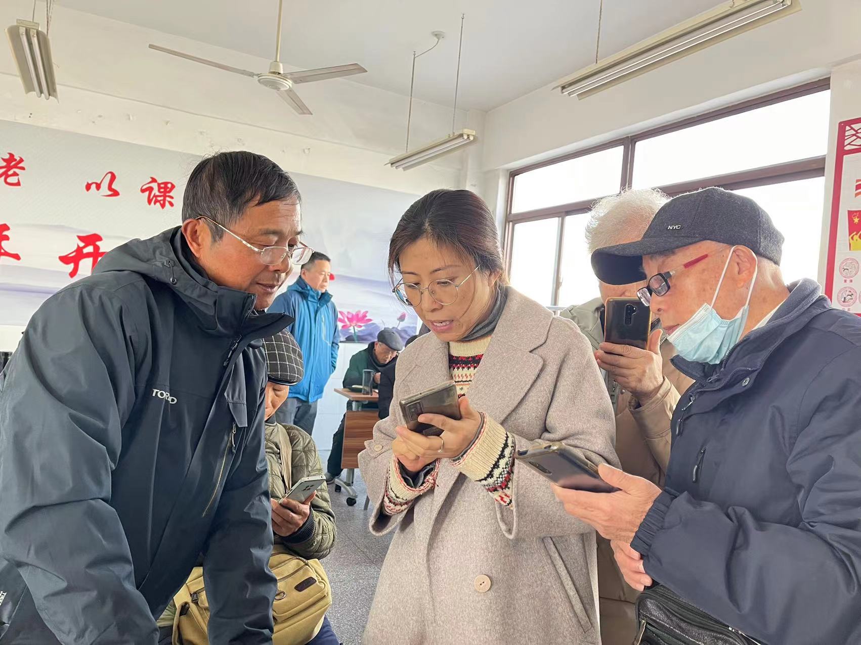 申老师耐心教学